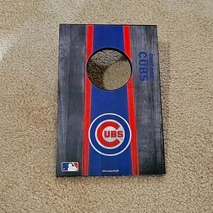 FREE W ANY PURCHASE!Chicago Cubs cornhole board